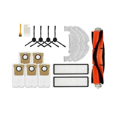 Imagem de Detachable Main Brush Hepa Filter Side Brush Mop Cloth Compatible With Xiaomi Mi STYTJ05ZHM Robot Vacuum-Mop 2 Ultra Cleaner Spare Part(Green)