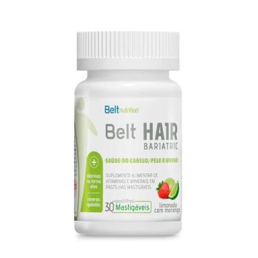Imagem de Vitaminas Belt Hair Nail And Skin Bariatric Limonada Com Morangos 30 Pastilhas Mastigável - Beltnutrition