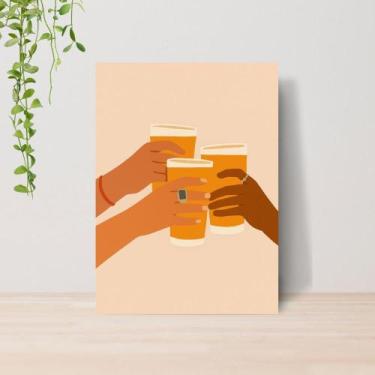 Imagem de Quadro Decorativo Brasil Brasilidades A4  Placa MDF 017 - Lomi Art