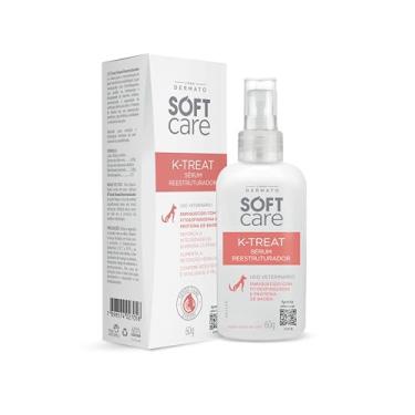 Imagem de K-Treat Sérum 60g - Soft Care Linha Dermato By Pet Society - Sérum para hidratação e reconstrução da pele de cães e gatos - Conforto para a pele sensível e sensibilizada