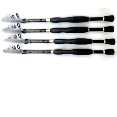 Imagem de Vara de Pesca de Viagem Varas de pesca telescópicas ultraleves carbono fundido, acessórios(2.1 M)