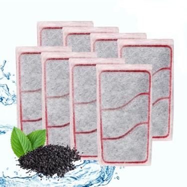 Imagem de Turchongeco Cartuchos de filtro de aquário de substituição compatíveis com filtro interno Whisper 3i para tanque de peixes, almofada de filtro multicamadas com algodão, carvão ativado e zeólita