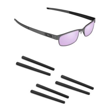 Imagem de Handwith 3 pares de meias de silicone macio para óculos de sol Oakley placa de metal OX5038/placa de carbono OX5079, antiderrapante, ajuste confortável, óculos, braço, peças sobressalentes, kit de