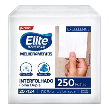 Imagem de Papel Higiênico Interfolhado Folha Dupla Elite Excellence