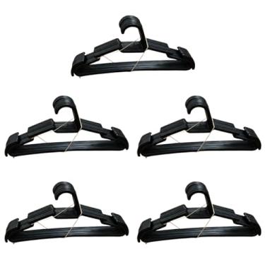 Imagem de Kit Com 10 20 30 50 Cabides Reforçado Para Roupas Antideslizantes Calça Camisa Calça e Casacos Gravatas Cintos Cabides Multiuso (50)