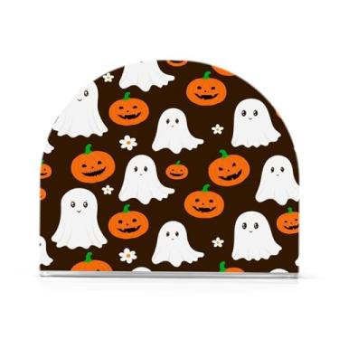 Imagem de Wassud Boo-boos com porta-guardanapos de acrílico, dispensador de guardanapos de papel moderno em forma de U para mesa, cozinha, sala de jantar, bancada 1 peça (comporta 50-60 guardanapos)