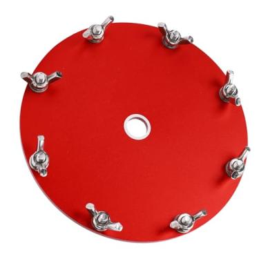 Imagem de Hyuduo Antena de Ondas Curtas, Disco de Rede Terrestre, Placa Radial de Liga de Alumínio Com 10 Terminais para Antena Portátil, Clareza de Sinal Aprimorada