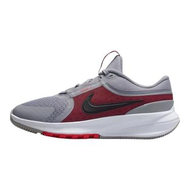 Imagem de Nike Tênis infantil unissex Star Runner 5 (criança grande), Summit branco/preto/vermelho, 21