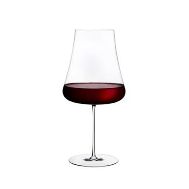 Imagem de Nude Stem Zero Volcano Tinto Copo Grande de 976 ml, Copo de Vinho Transparente, | Sem Chumbo |, Taças de Vinho Modernas Exclusivas para Coquetéis