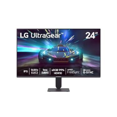 Imagem de Monitor LG UltraGear™ 24G411A-B 27",FHD, 144Hz, 1ms (MBR), NVIDIA G-SYNC, AMD FreeSync, HDR10