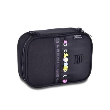 Imagem de Estojo Box Rebecca Bonbon Miçangas Original Coleção 2026 Clio, Preto