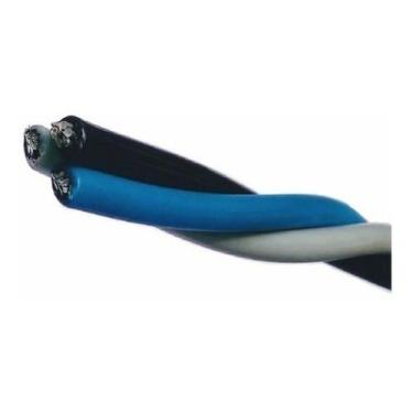 Imagem de Cabo Triplex Alumínio 16mm 1kv Pt/cz/az Megamax - 100 Mts