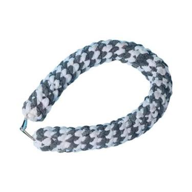 Imagem de Brinquedo De Corda Trançada De 60cm Para Papagaio, Hamster E Porquinho