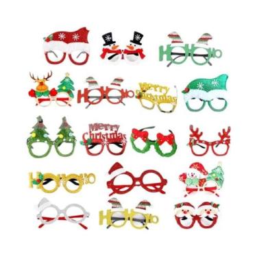 Imagem de Óculos De Natal Para Adultos E Crianças Com Glitter, 6 a 10 Peças, Ace