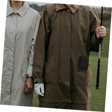 Imagem de BESPORTBLE Bolsa de armazenamento de golfe, bolsa de armazenamento de itens pequenos, capa protetora para telêmetro