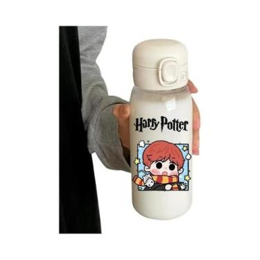 Imagem de Garrafa De Água De 600ML Com Emblema De Hogwarts Harry Potter, Grande 