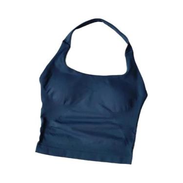 Imagem de Top De Yoga Feminino Sexy Com Alças, Rápido Secagem, Com Suporte Integ