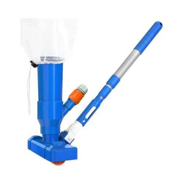 Imagem de Aspirador De Piscina Portátil De 40 Polegadas Com Escova, Limpador Sub