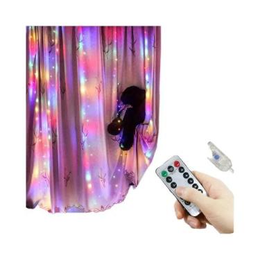 Imagem de Luzes De Natal LED Em 8 Modos, Luzes De Cortina USB Para Festas, Casam