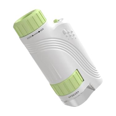 Imagem de Microscópio Portátil Para Crianças | Brinquedo Educativo Laboratório 60-120X | Com Luz LED Para Exterior e Jardim,para Meninos Meninas Adolescentes Aula Escola Jardim Atividades