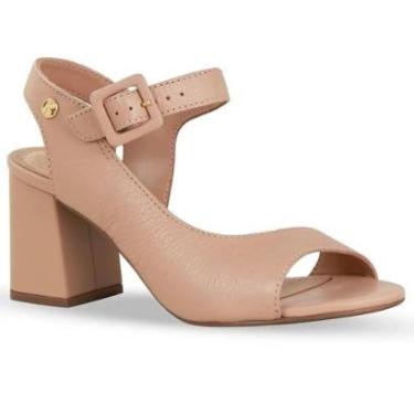 Imagem de Sandália Feminina Bottero 372008 Couro Burnish Salto Grosso-Feminino