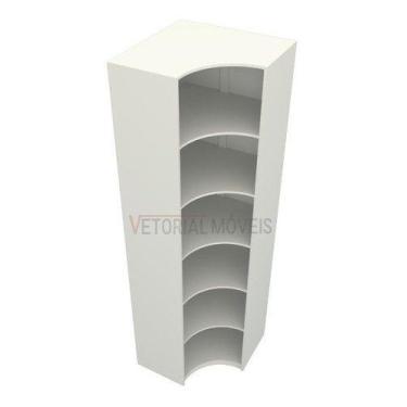 Imagem de Armário Prateleira De Canto M11 100% Mdf (closet Expositor) - VETORIAL