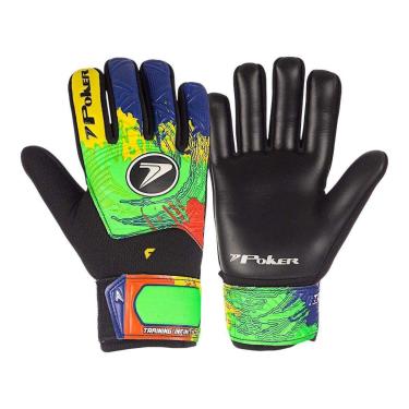 Imagem de Luva de Goleiro Futebol de Campo Training Poker Infinity Junior Ref 01129-Unissex