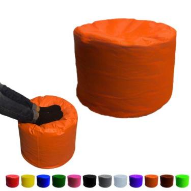 Imagem de Puff Apoio De Pés Peseira Descanso Ergonômico Com Enchimento - Mercadã