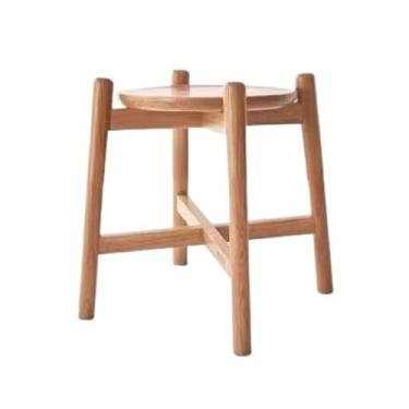 Imagem de Suporte de exibição de plantas de madeira com base em vaso alto para plantas, vaso de chão, suporte para plantas internas, expositor para sala de estar, decoração de bonsai de flores (pequeno)