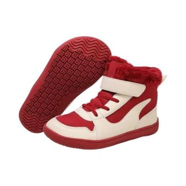 Imagem de Botas De Inverno Minimalistas Para Crianças, Calçados Barefoot Para Me