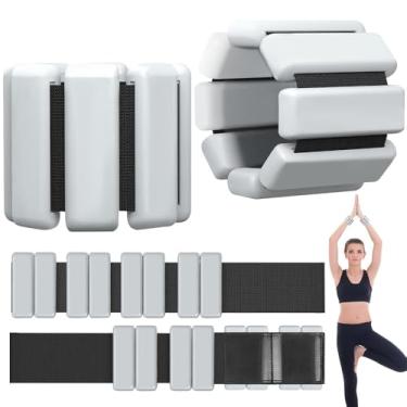 Imagem de Peso de Pulso, Pesos de Pulso para Mulheres E Homens * 2, Caneleira, Peso Ajustável para O Pulso, Peso de Pulso 900G, Pesos de Braço para Caminhada, Tornozeleira Academia, Peso de Perna