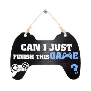 Imagem de Placa De Porta De Jogos | Decoração Caseira Com Controle De,Decoração Para Pendurar Na Porta De Jogos | Para Colecionadores Casas Dormitórios Escritórios Quartos Temáticos