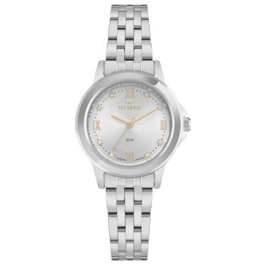 Imagem de Relógio Technos Feminino Ref: 2036Nba/1K Elegance Prateado