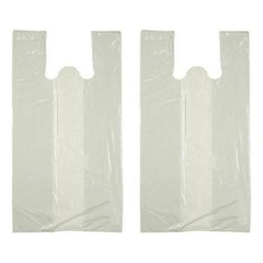 Imagem de Sacolas Plasticas Branca Reciclada Recuperada 70X90 Com 4 Kg - Higipac