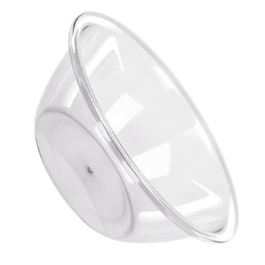 Imagem de Bacia de Lavagem Transparente Plástico Espessado Grande Capacidade para Dormitório Estudantes Residencial Múltiplos Usos Prático