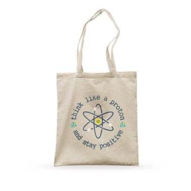 Imagem de Ecobag Think Like A Proton-Unissex