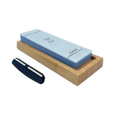 Imagem de Afiador De Facas Profissional 240  -15000  Pedra De Amolar Branca De A