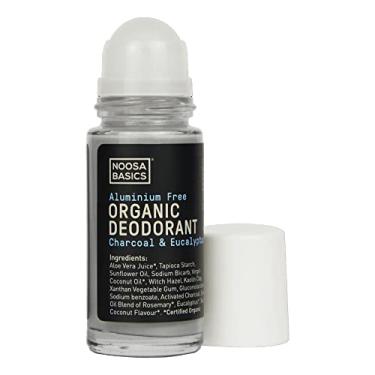 Imagem de Noosa Basics Desodorante orgânico Roll On com carvão ativado - carvão e eucalipto - 50 ml - sem alumínio - Feito na Austrália