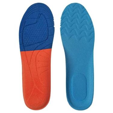 Imagem de THJKUPO Palmilha de basquete elástica alta em forma de U para outono e inverno confortável acolchoada respirável (40)