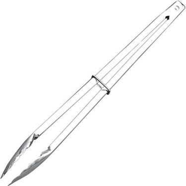 Imagem de Pegador Universal Aço Inox Brinox Pratic 30cm Pinça Cozinha