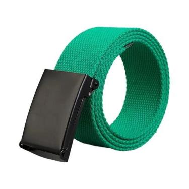 Imagem de Cinto Tático Unissex De 38cm Em Lona, Cinto Casual De Luxo Para Jeans 