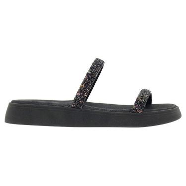 Imagem de Chinelo Flatform Multi Preto Maxxi Glitter Moleca 5507.100
