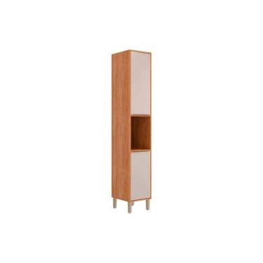 Imagem de Paneleiro Cozinha Modulado Celeste c/ 2 Portas 37cm Cinamomo/Off MGM
