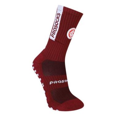 Imagem de Meião Internacional Ultragrip - Prosocks, Bordô, 38/43