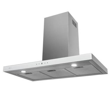 Imagem de Coifa De Parede Fischer Infinity 90cm Com Touch Screen Vidro Branco 110V 19902(22551)