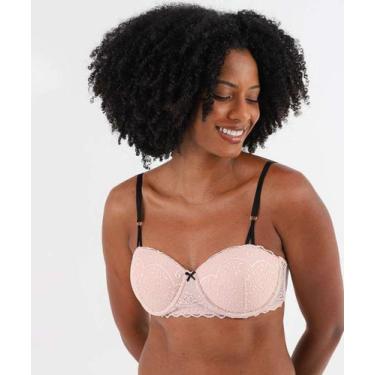 Imagem de Sutiã de Renda Com Base sem alça Marisa Rosa-21131, Rosa, 44