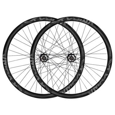 Imagem de Par Roda Aro 26 Vzan Vmaxx Neon Para Freio a Disco Cubo Rosca