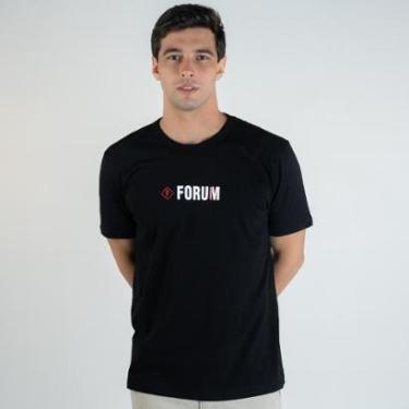 Imagem de Camiseta Forum Jeanswear Preta-Masculino