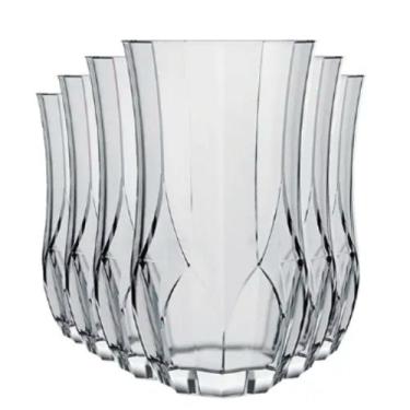 Imagem de Jogo de Copos Long Drink Ópera 360ml Com 6 Und - Élpis Móveis - Nadir 