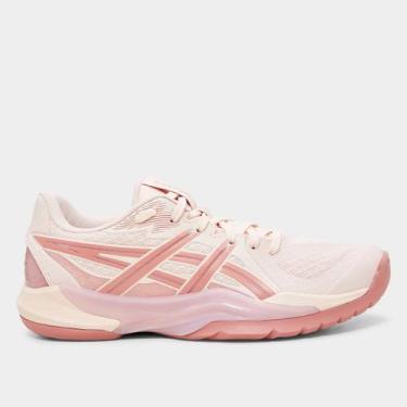 Imagem de Tênis Asics Powerbreak Ff Feminino, Rosa, Bege, 35